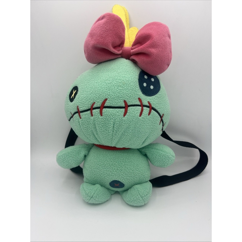 Authentic Loungefly Disney Lilo & Stitch 13" Scrump Plush Cosplay Mini Backpack